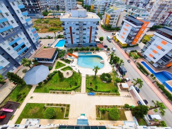 KONYAALTI SARISUDA, DENİZ MANZARALI LÜKS REZİDANSDA DAİRE